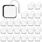 24PCS Replacement Pads 2X2 for TENS Unit, Latex Free Electrodes with 2mm Pin Connector for AUVON, TENS 7000, Etekcity,