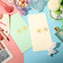 Zonon 500 Pieces Clear Heart Envelope Seals, Wedding Heart Stickers, 1.26 Inch Round Sealing Sticker for Invitations