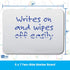 Flipside Two-Sided Dry Erase Board, 5" x 7" (FLP15656)
