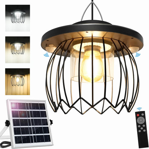 AEQ Solar Shed Light Outdoor, Gazebo Lights Solar Lights Work Day/Night for