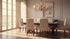 Aspen Creative 30006, 3" 5" 4" Set 1 Bell Clip-On Chandelier Lamp Shade, Grey and Red Striping, Top x Bottom x Slant