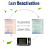 55 Pcs 5 Gram Silica Gel Packs, Transparent Desiccant Packets for Storage, Moisture Packs for Spices Jewelry Electronics