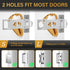 Portable Door Lock for Hotel Door Safety- Metal Hotel Door Locks for Travelers Security-Travel Door Lock Latches