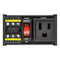 DIN Rail Mount AC 120V NEMA 5-15R Single Receptacle Outlet Power Strip Module with Rocker Switch Thermal Circuit