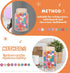 Fyguard 45Pcs 9.8" Magnetic Reward Jar for Kids, Large Flower Magnetic Reward Jars, Rewards System for Kids Home