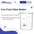 1.7oz(50ml) Sturdy Glass Beaker, 3.3 Borosilicate Griffin Low Form with Printed Graduation, Pack of 24, BKL050-024