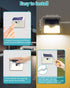 1 Pack, 140LED/3 IP65 Solar Lights Outdoor Modes Motion Sensor Lights Solar Powered, Wireless Waterproof Solar Wall