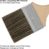 Double Thick Chip Paint Brush Set: Wood Stain Brushes for Painting Walls, 5 Pack Assorted Sizes