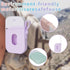 stuuikf 3 Pack 1 oz Hand Sanitizer Holder for Touchland Spray - Silicone Case with Adjustable Strap, Fits fl Refillable
