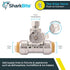SharkBite 1/2 x 1/2 x 1/4 Inch Compression Tee Stop Valve, Push to Connect Brass Plumbing Fitting