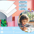 Qhzxcvlk 10 Rolls Sticker Printer Paper, Mini Thermal Printer Paper, inkless Print Papers for Most Kids Instant Camera
