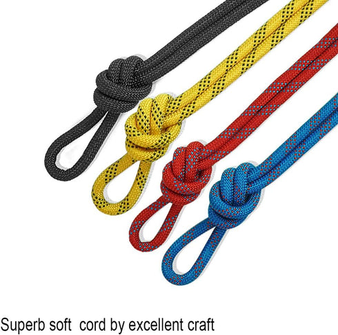 Aoneky 10mm 2000LB Outdoor Static Utility Rope, Heavy Duty Polyester Rope for Pulling, Rigging, Tree Work & Hunting