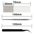 Aokin 13 Pcs 3D Printer Nozzle Cleaning Kit - 10 Pcs 0.4mm Needles and 2 Pcs Tweezers Cleaner