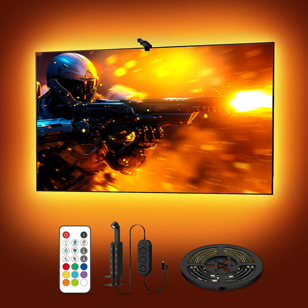 deerdance TV LED Backlight Sync to Screen TV LED Lights that Change