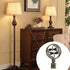 Runseaway 2PCS Dragonfly Design Lamp Finial, Antique Brass Lamp Shade Decoration Cap Knob, Solid Metal Screw Top