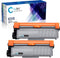 LxTek Replacement Toner Cartridge for Dell E310 E310dw E514 E515 P7RMX PVTHG 593-BBKD (2 Black, High Yield)