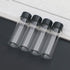 JIUWU 15ml Clear Glass Sample Vials, 42pcs Liquid Transparent Bottles with Lab Screwcap Capacity Travel Container