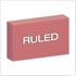 Oxford Ruled Color Index Cards, Cherry, 3" x 5", 100 Per Pack (7321 CHE)