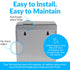 Bobrick Sanitary Napkin Disposal Wall Mounted Stainless Steel Flip Top Receptacle, 1 Gallon Capacity, Model B-270