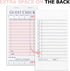 6 Pack 300 XKDOUS Pink Server Books, Server Note Pads, Guest Check Books for Servers, Waitress Notepads