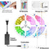 100ft TJOY Smart Led Strip Lights for Bedroom, Work with Alexa, RGB Color Changing Music Sync Led Lights with App