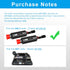 LCL Compatible Toner Cartridge Replacement for HP 143A W1143A, Neverstop Laser MFP (2-Pack Black)