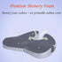Janemiri Small Travel Seat Cushion for Airplane,Portable Foldable Seat Cushion,Sciatica Pain Relief with Built
