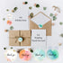 Thank You Stickers Roll | Elegant Water Color with Gold Foil | 1.5 inch | 500 Waterproof Labels for Small Business