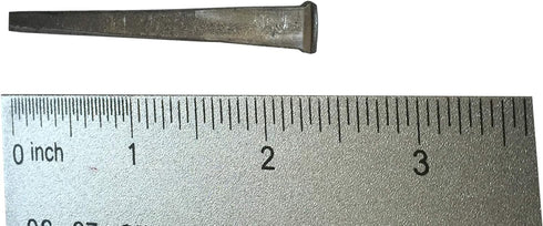 2.5- COMMON 2.5 CUT NAILS - Metallic Color - Antique rustic restoration accent nails for hanging, furniture, cabins
