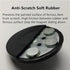 MUTUACTOR 62LB Anti-Scratch Neodymium Rubber Coated Magnet with M6 Female Thread, Strong Mounting Magnet for Tools