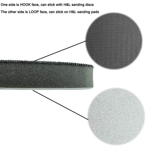 M-jump 6 Inch Thickness 22 mm Soft Density Interface Pad - 6" Hook and Loop Sander Pad