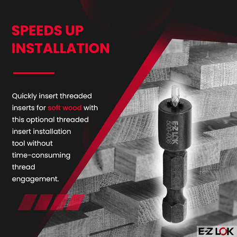E-Z LOK Drive Tool - Optional Use with 329-006, 303-006, 400-M3