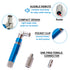 Coaxial Pocket Toner: Pocket Continuity Tester and Toner with Light & Buzzer for Testing Coax Cable