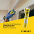 Stanley Premium Siliconized Caulk Acrylic Sealant, 10.1 fl.oz, White, 2 Pack