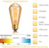 Sevici ST64 Bulbs 110V 40W Bulbs 6 Pack,Amber 240LM,E26 2200K Dimmable Bulb Incandescent Light Edison Vintage Base