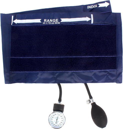 Dixie EMS Aneroid Sphygmomanometer - Blood Pressure Cuff, Thigh Size