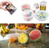 TERMNOX 100% 6 Silicone Lids for Food Storage - Food Grade Silicone Stretch Lids - Different Sizes