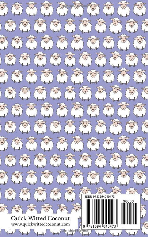 Sheep Notebook - Ruled Pages - 5x8 - Premium: (Violet Edition) Fun animal notebook 96 ruled/lined pages (5x8 inches / 12.7x20.3cm / Junior Legal Pad / Nearly A5)
