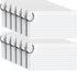 WAYISUL 600 Count White Index Cards 3x5 Inch with Ring, Heavy Weight Flash