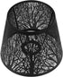 Lurrose Metal Forest LampShade Metal Lamp Shades E27 Modern Drum Lampshades Barrel