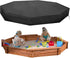 Pesoncarl Sandbox Cover, 84x78x9inch Octagon Sandbox Cover, Waterproof Dustproof Replacement Sand Box Cover