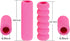 Outus Foam Pencil Cushion, Writing Aid for Kids, 150 Pcs in Random Colors and Mixed Shapes