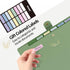Sooez Aesthetic 8 Pocket Accordion File Organizer, Pastel Expanding Folder for Important Documents, Portable Bill