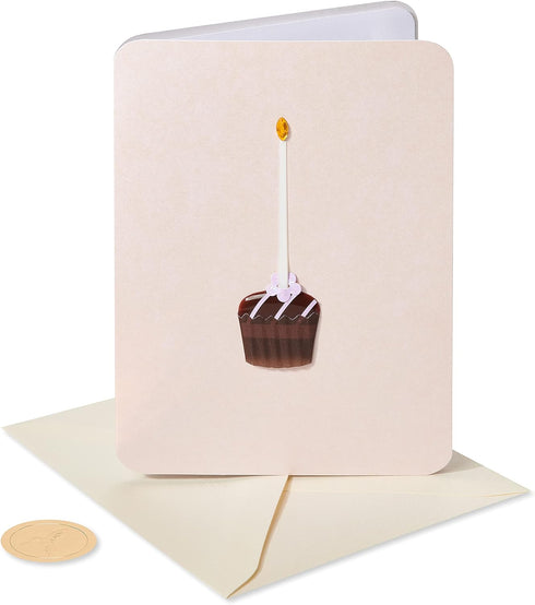 Papyrus Birthday Cards for Her, Flowers and Dessert, 2-Count