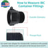 275 330 Gallon IBC Tote Adapter 2" Female Buttress Coarse Thread x 2" Male NPT Pipe Thread Food Grade Water Tank