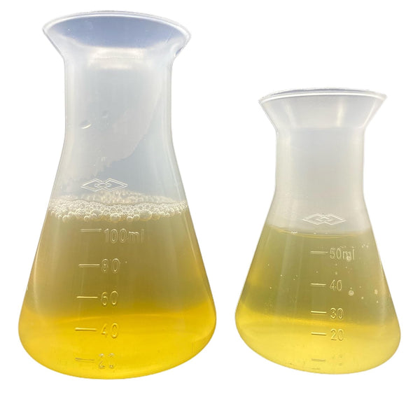 Plastic Erlenmeyer Flask - 50ml 100ml Laboratory Chemical Flask for Students Kids Education Learning Tool