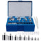 UCEC Calibration Weights for Digital Scale, 10mg - 100g Precision Stainless Steel Weight Set with Tweezers