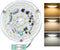 4 Inch Ceiling Fan LED Light Replacement, 18W 2100LM 3CCT 3000K 4500K