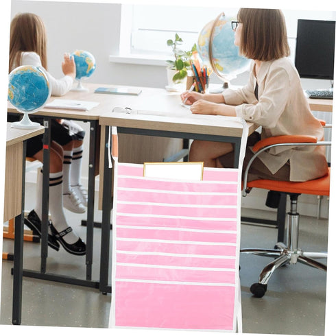 Angoily Classroom Reading Bag - Desk Organizer for Students