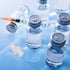 30 PCS Luer Lock Syringe Adapter for Bottles, Clear Female Luer to Syringe Transfer Connector